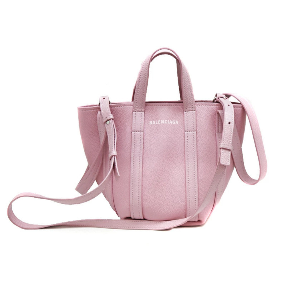 Balenciaga Tote Leather Pink
